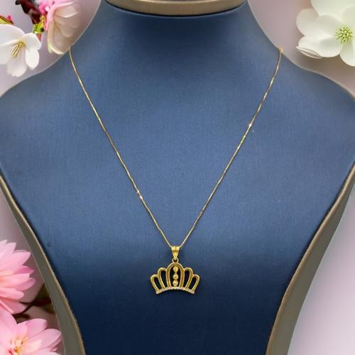Necklaces 18K - سلسال وتعليقة عيار 18