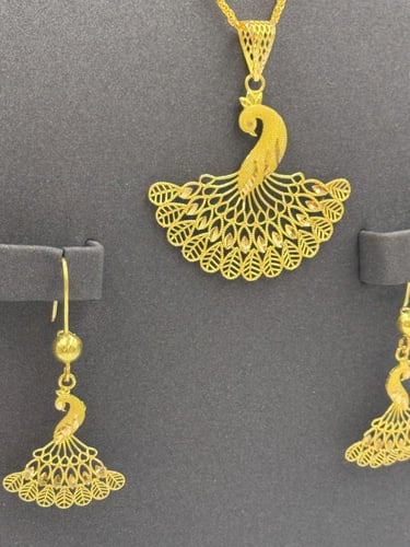 Set gold 21K - طقم ذهب عيار 21