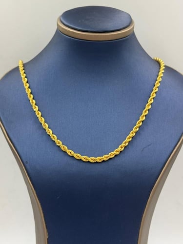 Necklaces Robe 18K - سلسال مبروم عيار 18