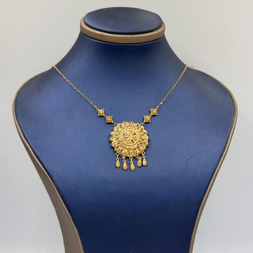 عقد كرسي جابر ذهب عيار 21