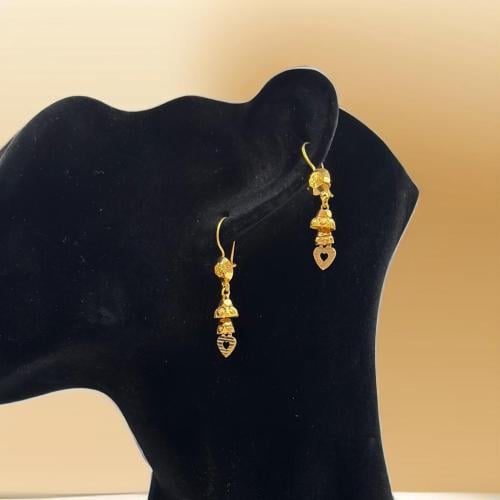 حلق ذهب عيار 22