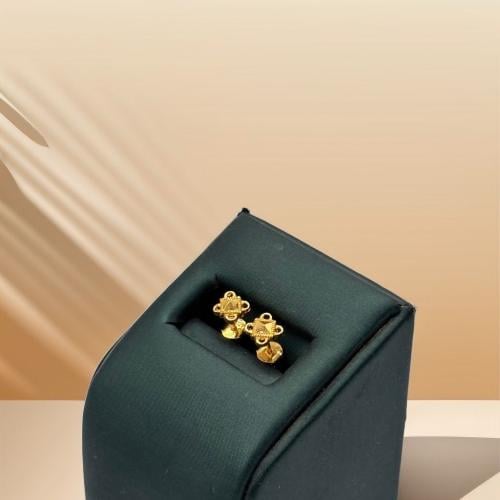 حلق ذهب عيار 21