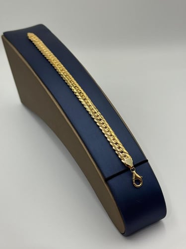 اسوارة ثعبان ذهب عيار 18
