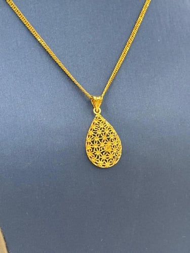 Necklaces 21K - سلسال وتعليقة عيار 21