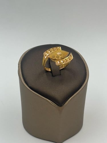 خاتم ذهب عيار 21