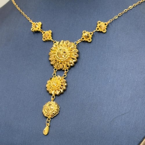 عقد كرسي جابر ذهب عيار 21