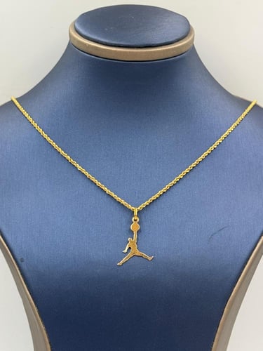 Necklaces 18K - سلسال وتعليقة عيار 18