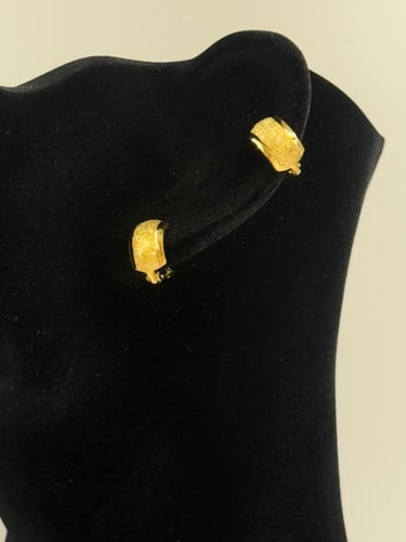 حلق ذهب عيار 18