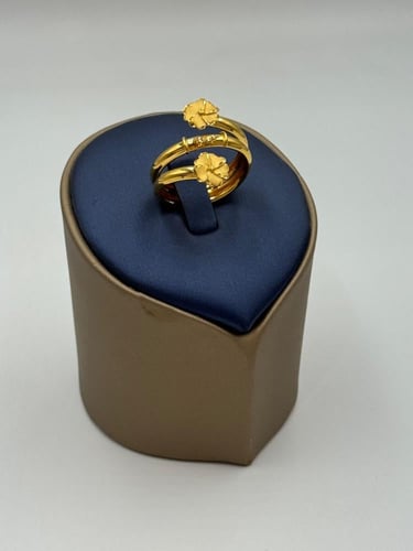 خاتم ذهب عيار 21