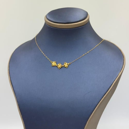 عقد ذهب عيار 21