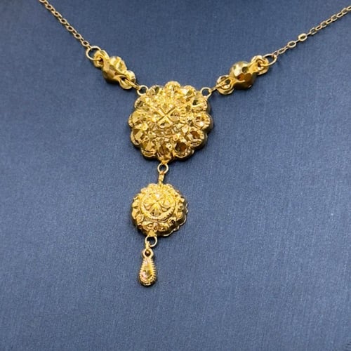 عقد كرسي جابر ذهب عيار 21