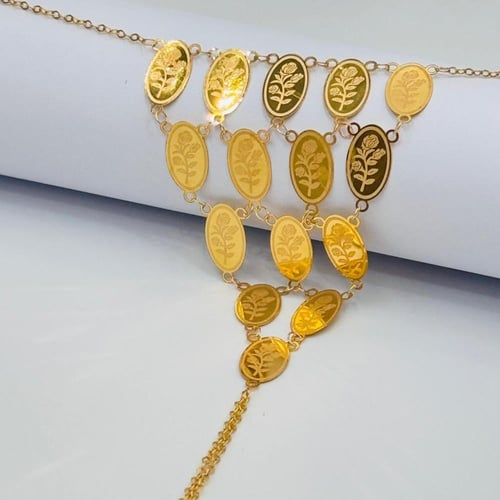 كف سبايك ذهب عيار 21