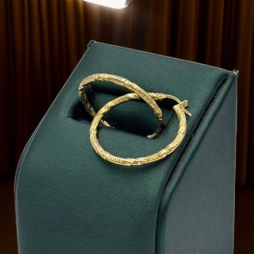 حلق ذهب عيار 18