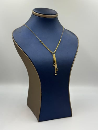 عقد ذهب عيار 21