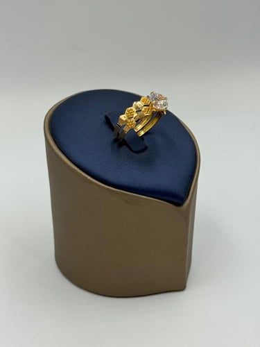 خاتم خطوبة شومية ذهب عيار 21