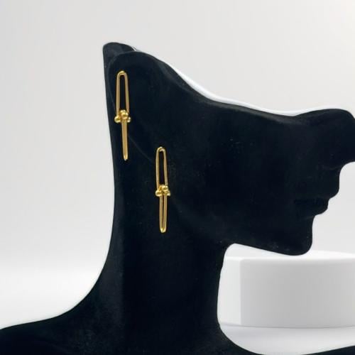 Earring 18K - حلق عيار 18