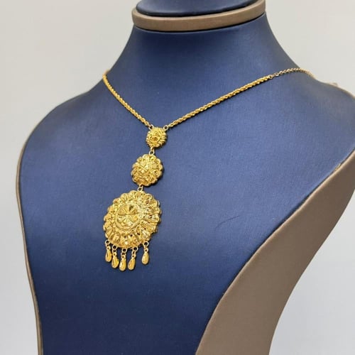 عقد كرسي جابر ذهب عيار 21