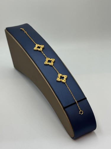 اسوارة تصميم عالمي ذهب عيار 21