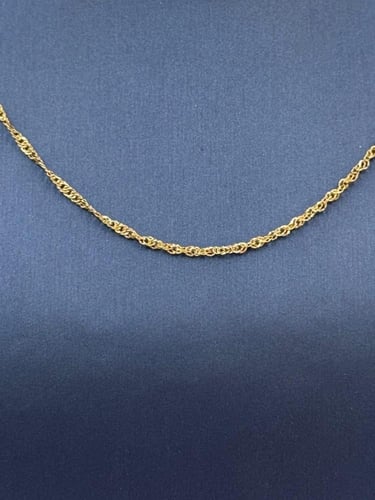 Necklaces Gold 18K - سلسال وتعليقة ذهب عيار 18
