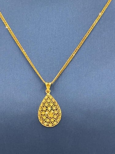 Necklaces 21K - سلسال وتعليقة عيار 21