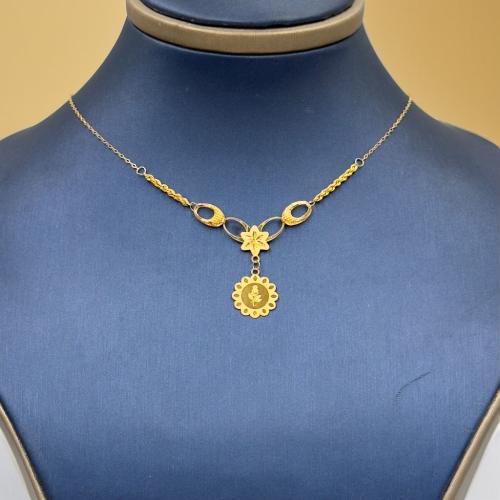 عقد ذهب عيار 21