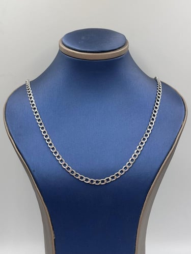 Chain white gold 18K - سلسال ذهب ابيض عيار 18