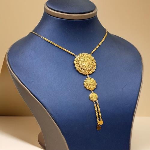 عقد كرسي جابر ذهب عيار 21