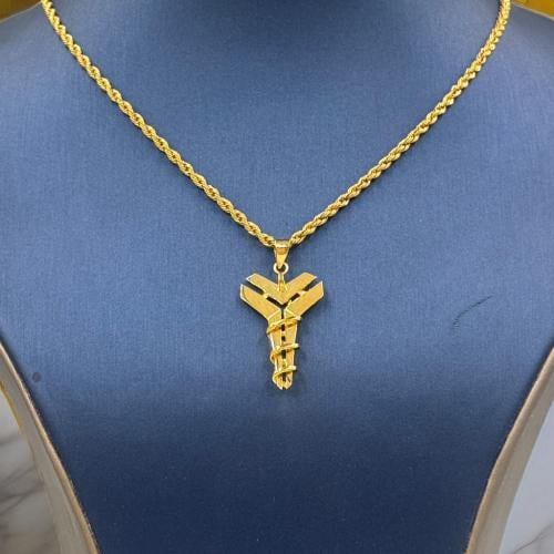 Necklaces 18K - سلسال وتعليقة عيار 18