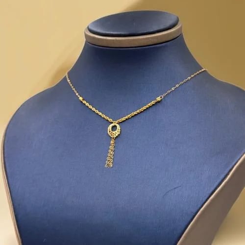 عقد ذهب فاخر عيار 21