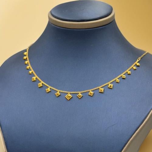 عقد ياسمينة ذهب عيار 21