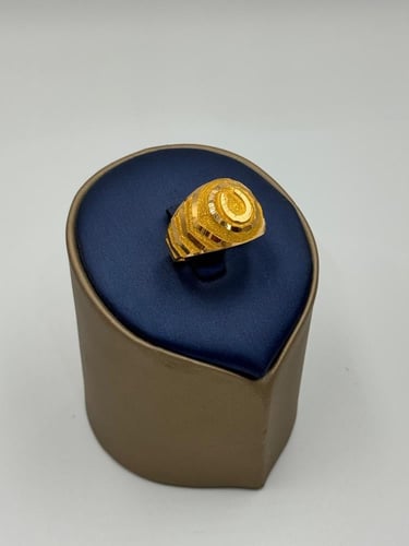 خاتم ذهب عيار 21