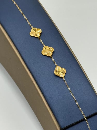 اسوارة تصميم عالمي ذهب عيار 21