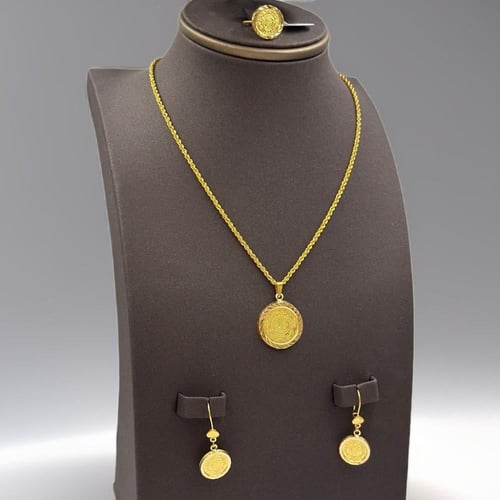 Set gold 21K - طقم ذهب عيار 21