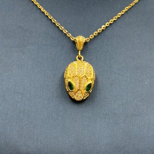 عقد بلغاري ذهب عيار 18