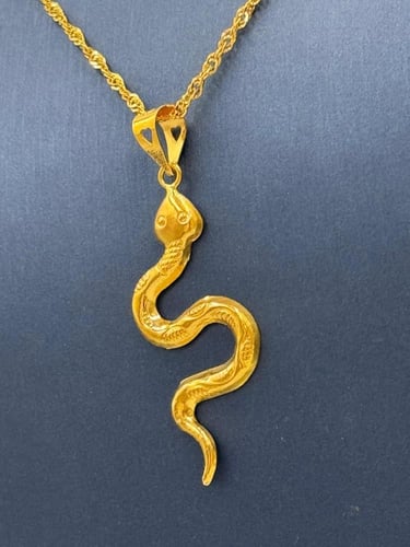 Necklaces 18K - سلسال وتعليقة عيار 18