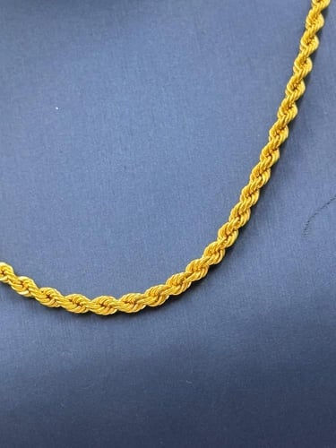 Necklaces Robe 18K - سلسال مبروم عيار 18