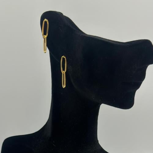 حلق ذهب عيار 18