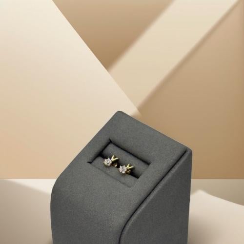 حلق ذهب عيار 18