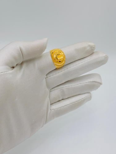 خاتم ذهب عيار 21