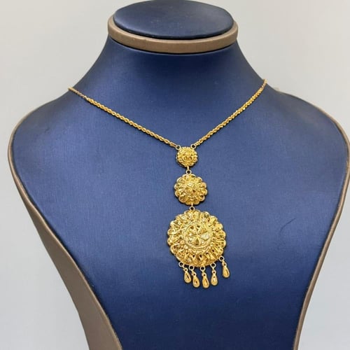 عقد كرسي جابر ذهب عيار 21