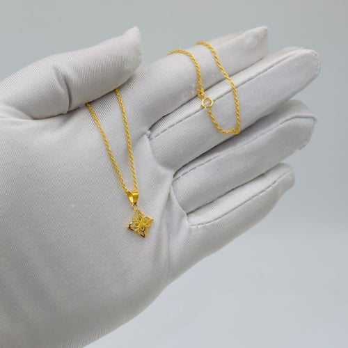 عقد تصميم عالمي ذهب عيار 21