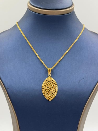 Necklaces 21K - سلسال وتعليقة عيار 21