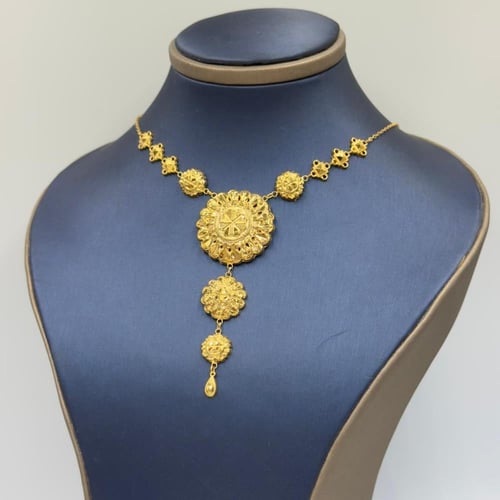 عقد كرسي جابر ذهب عيار 21