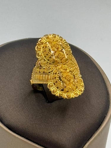 خاتم ذهب عيار 22