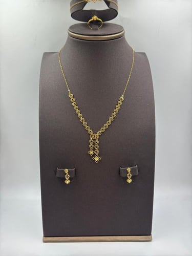 Set gold 21K - طقم ذهب عيار 21