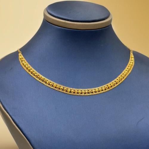 عقد ياسمينة ذهب عيار 213