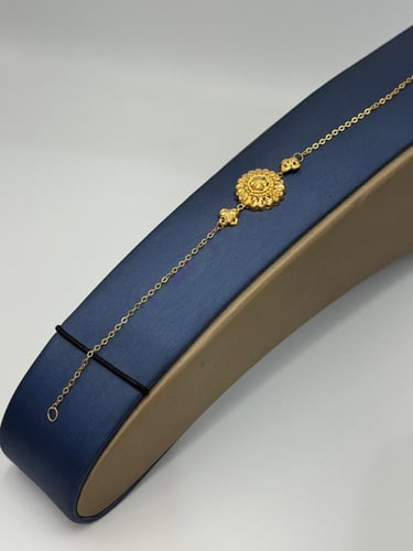 اسوارة كرسي جابر ذهب عيار 21