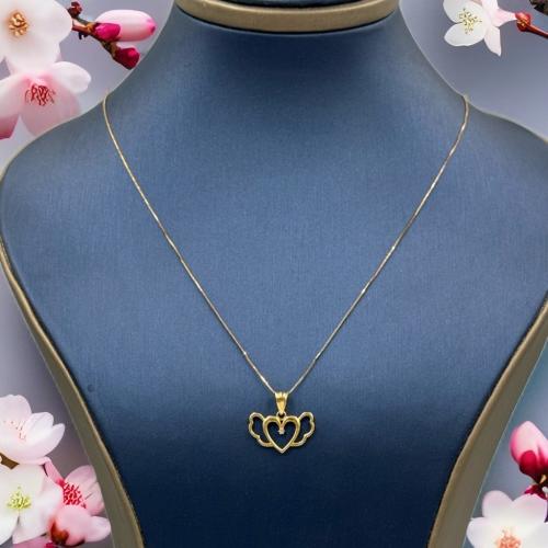 Necklaces 18K - سلسال وتعليقة عيار 18