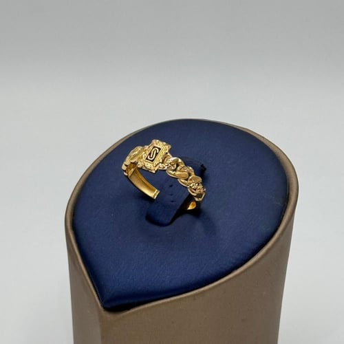 خاتم تصميم عالمي ذهب عيار 18