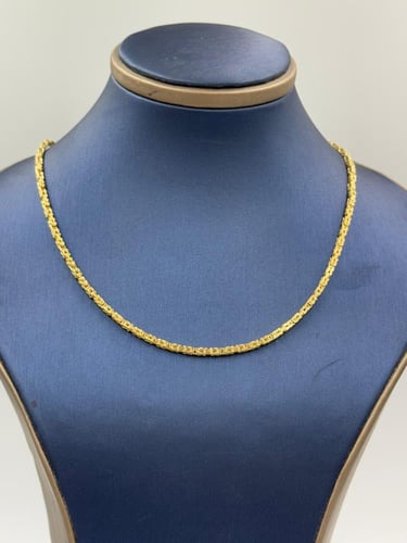سلسلة ذهب عيار 18